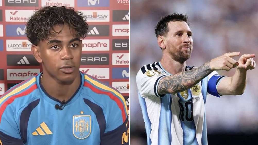 Lamine Yamal and Lionel Messi - Photo Credit : Fabrizio Romano, X