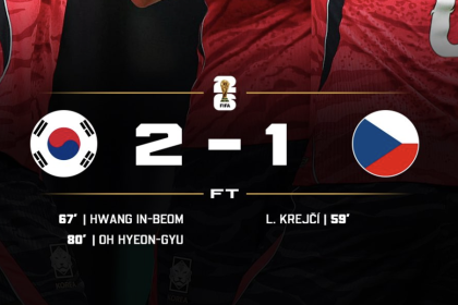 South Korea Fight Back to Beat Czech Republic 2–1 in Group A World Cup Opener - Photo Credit : Softfootball Media