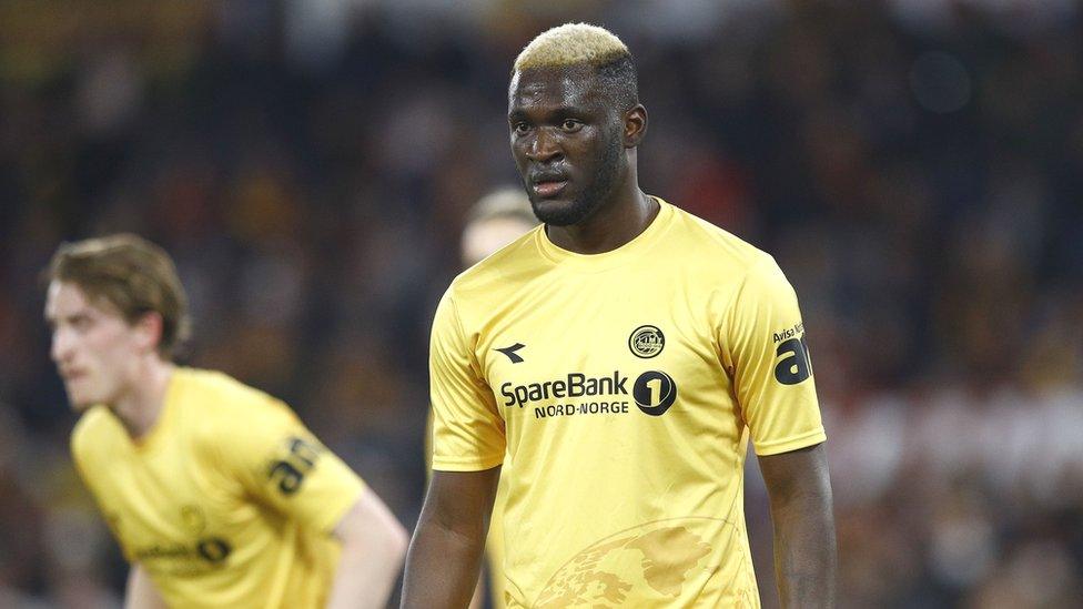 Victor Boniface at Bodo Glimt - Photo Credit : BBC