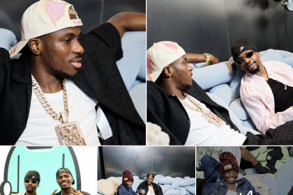 Victor Osimhen Spends Holiday in Lagos, Surprises Friends With Gifts During Store Visit - Photo Credit : Julie Sports, X