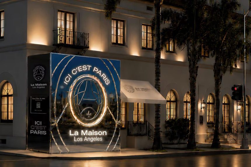 Paris Saint-Germain expands into Hollywood and unveils the line-up of Ici C'est Paris – La Maison, Los Angeles (Photo credit: PSG media)
