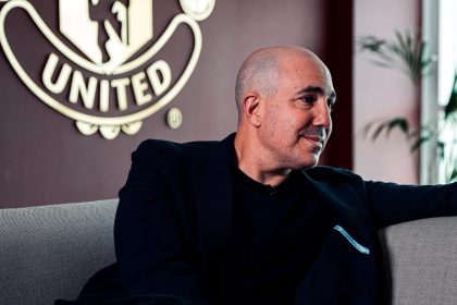 Manchester United chief executive officer Omar Berrada in a brand-new episode of United podcast (Photo credit: Manchester United media)