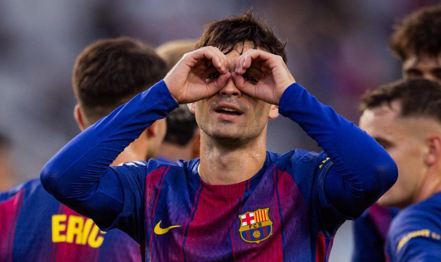 Pedri for Barcelona (Photo credit: Barcelona via x)