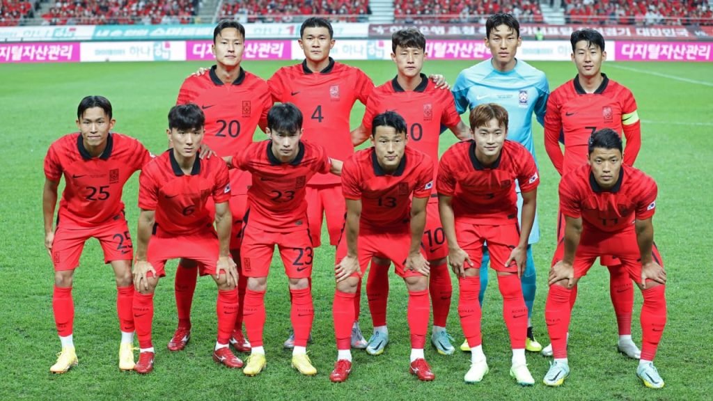 South Korea players (Photo credit: Al Jazeera)