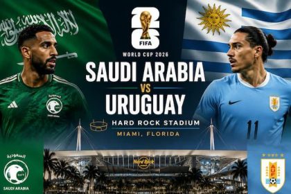 Saudi Arabia vs Uruguay (Photo credit: NYSports Day)