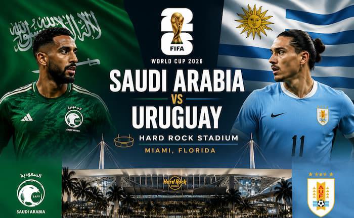 Saudi Arabia vs Uruguay (Photo credit: NYSports Day)