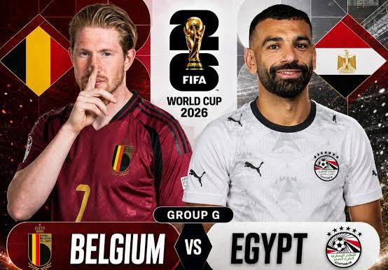 Belgium vs Egypt (Photo credit: Facebook media)