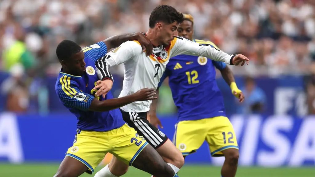Kai Havertz against curacao (Photo credit: GOAL)