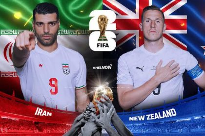 Iran Vs New Zealand (Photo credit: Khel media)