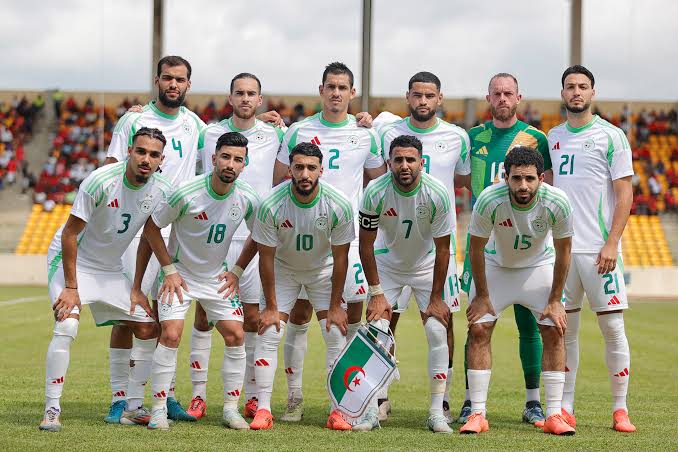 Algeria players (Photo credit: CAF media)