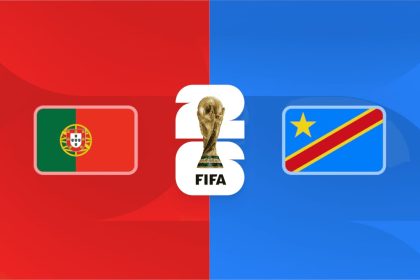 Portugal Vs DR Congo (Photo credit: DAZN)