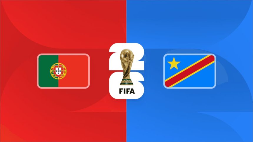 Portugal Vs DR Congo (Photo credit: DAZN)