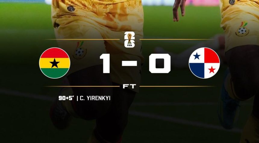 Ghana 1-0 Panama (Photo credit: softfootball media)