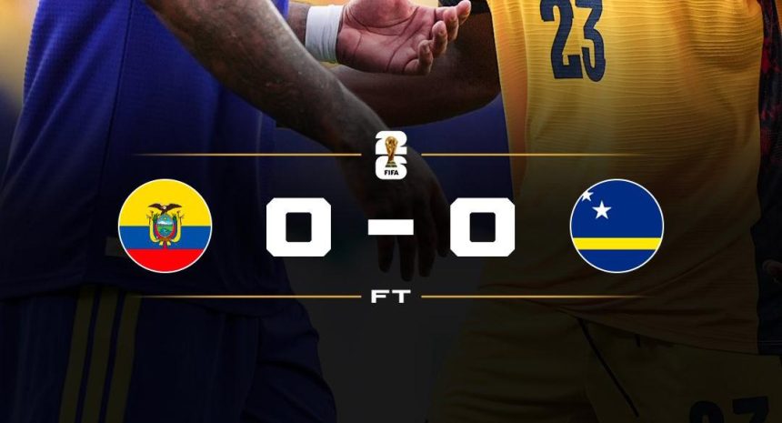 Ecuador and Curaçao is the second 2026 World Cup game that ends in a 0-0 draw (Photo credit: Softfootball media)