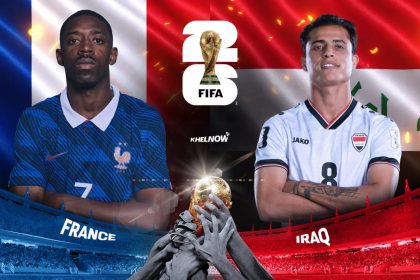 France VS Iraq (Photo credit: Khel Now)