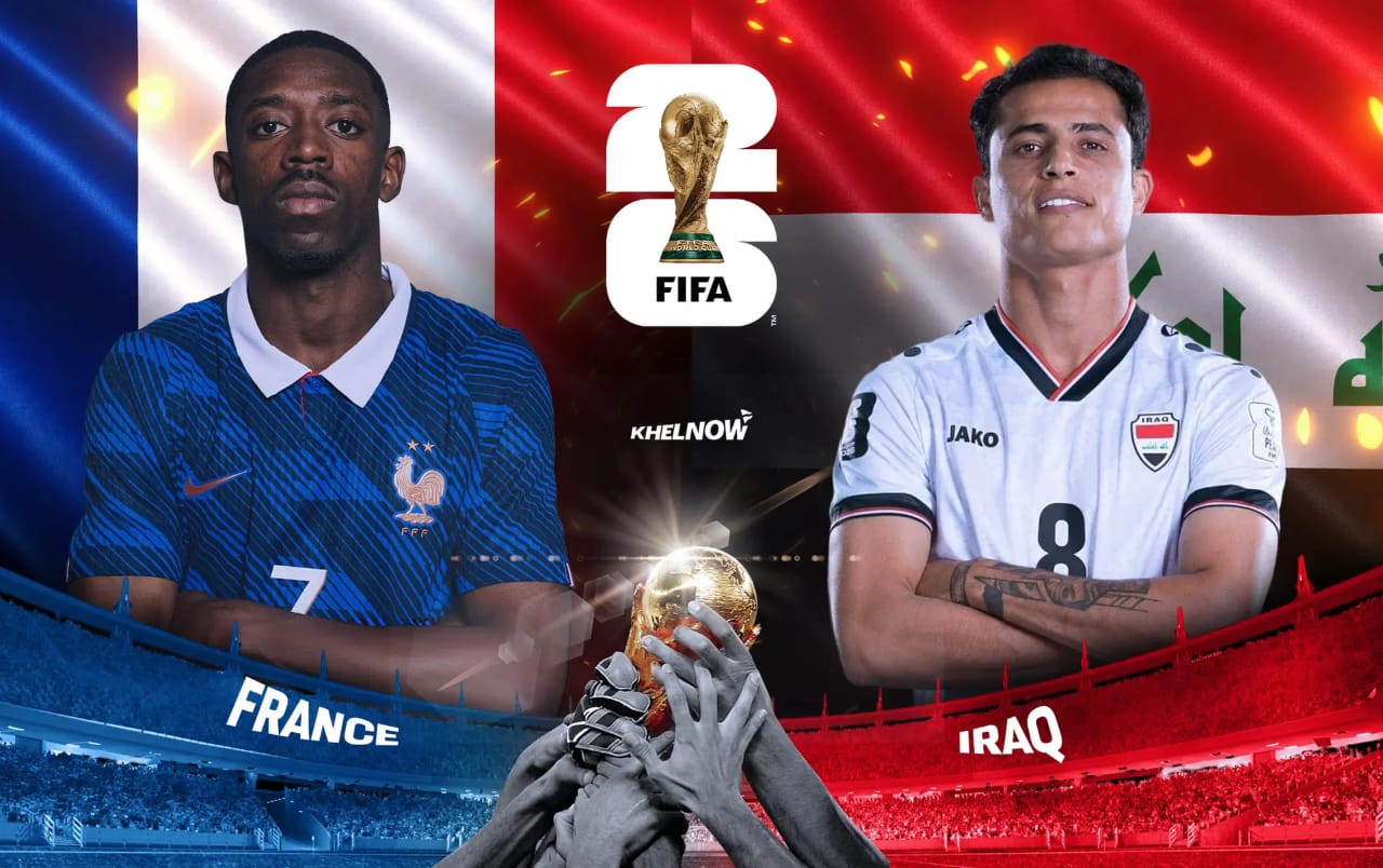 France VS Iraq (Photo credit: Khel Now)