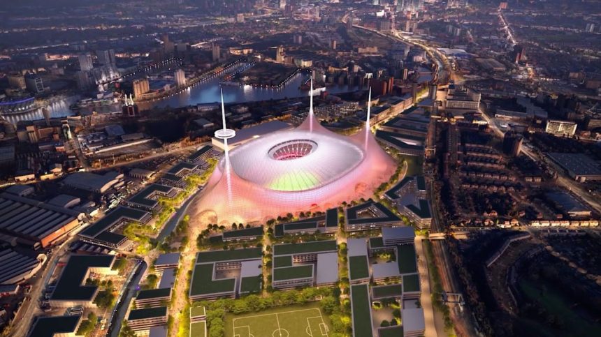 Manchester United 100,000-seat stadium (Photo credit: Fabrizio Romano)
