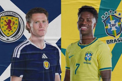 Scotland Vs Brazil (Photo credit: BBC media)