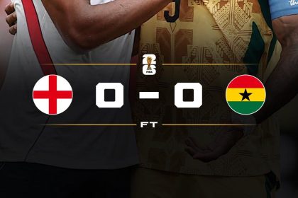 England 0-0 Ghana (Photo credit: softfootball media)