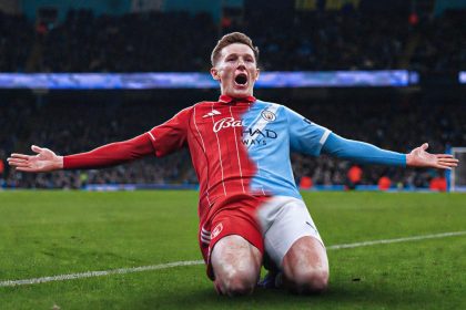 Elliot Anderson To Manchester City (photo credit: B/R Football)