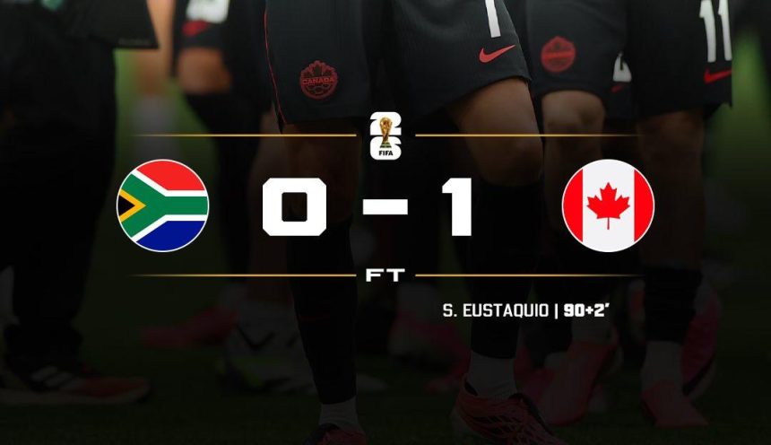 South Africa 0-1 Canada (Photo credit: Softfootball media)