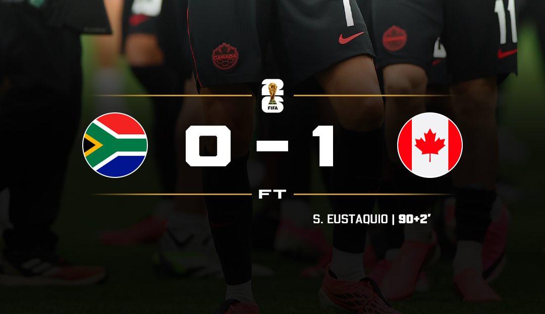 South Africa 0-1 Canada (Photo credit: Softfootball media)