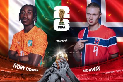 Ivory Coast vs Norway (Photo credit: Khel Now)