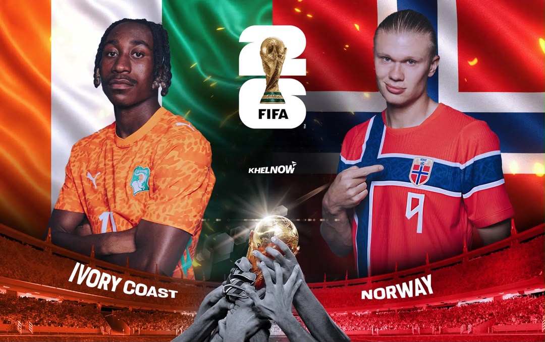 Ivory Coast vs Norway (Photo credit: Khel Now)