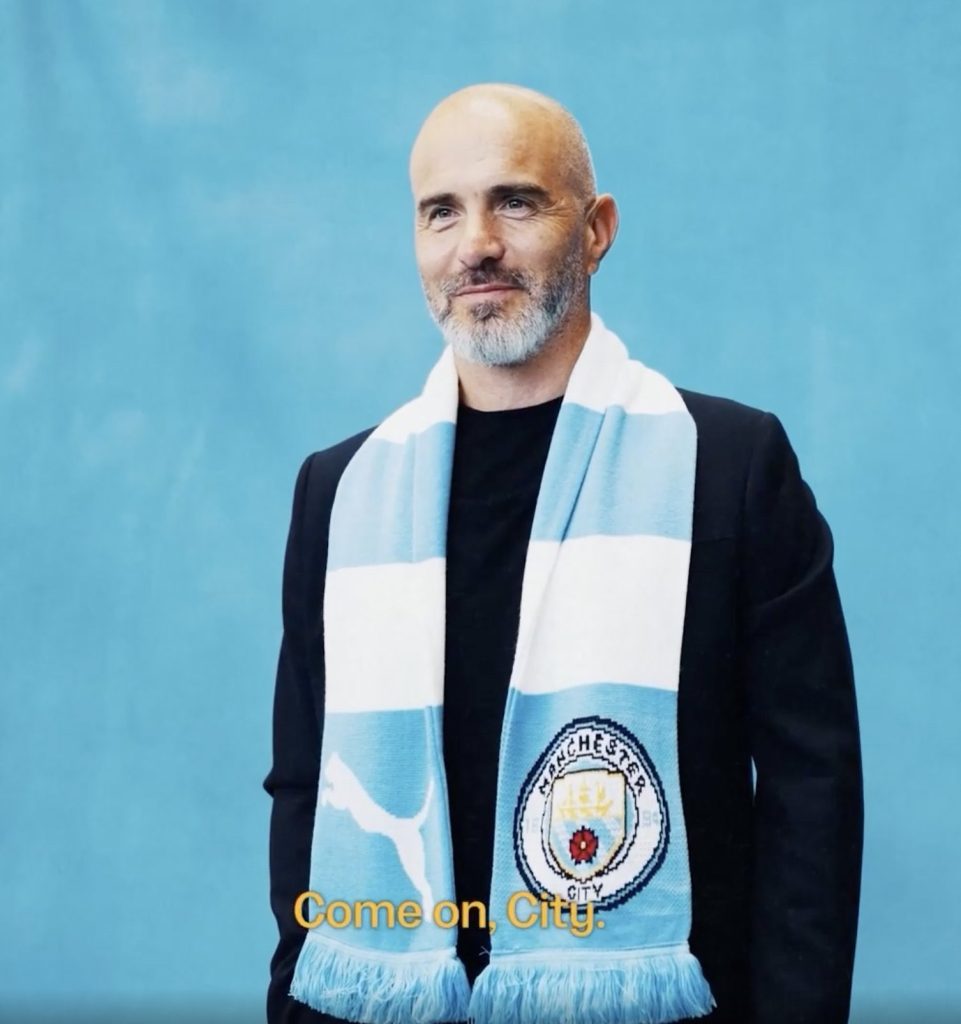 Enzo Maresca Manchester City (Photo credit: Manchester city media)