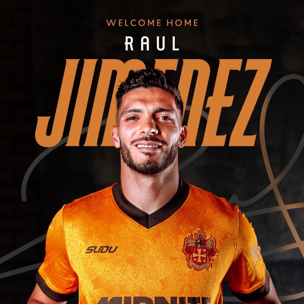 Wolves Complete Signing of Raúl Jiménez - Photo Credit : Wolves, X