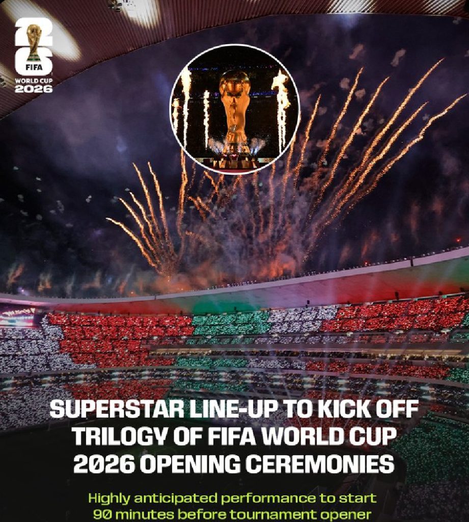 World Cup kickoff show (Photo credit: FIFA media)