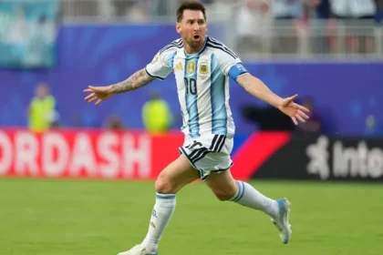Lionel Messi scored a sensational hat-trick as the reigning world champions opened their FIFA World Cup campaign- Photo credit: Facebook media
