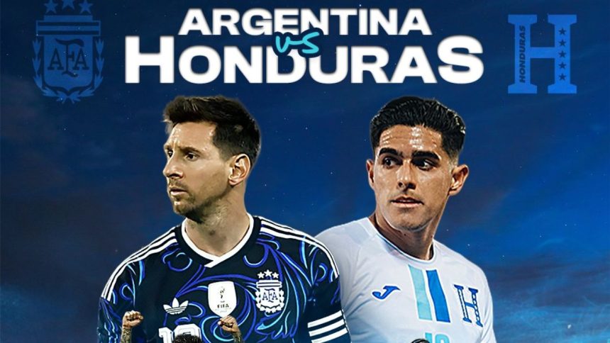 Argentina face Honduras in international friendly- Photo credit: deportestvc