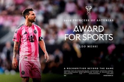 Lionel Messi Wins 2026 Princess of Asturias Award for Sports (Photo credit: inter Miami media)