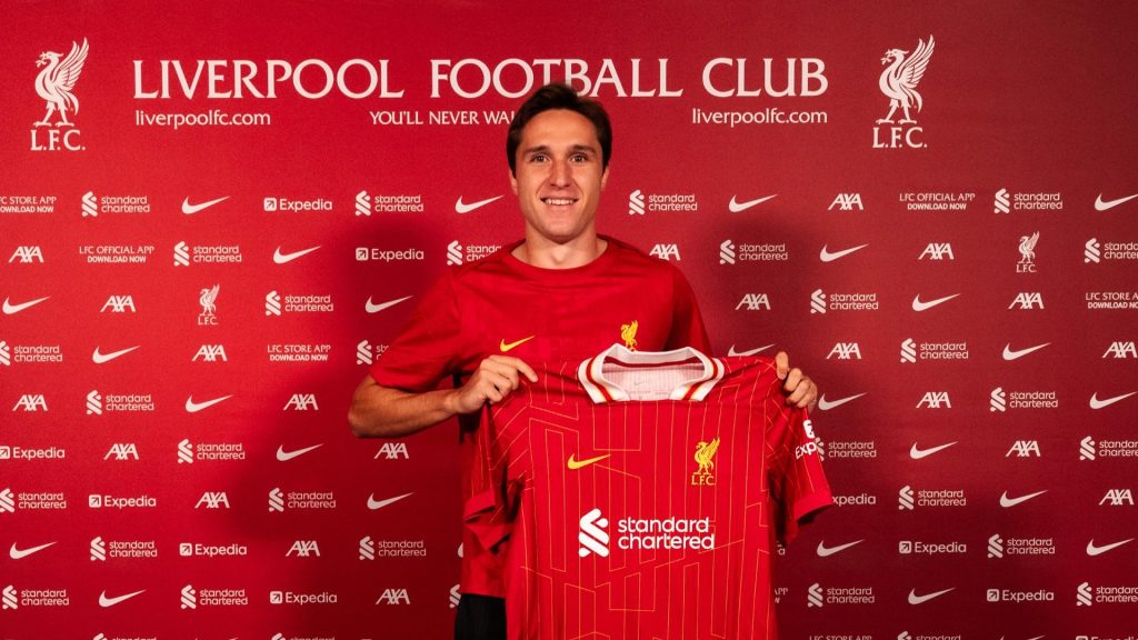 Federico Chiesa completed a transfer to Liverpool from Juventus - Photo Credit : Softfootball Media