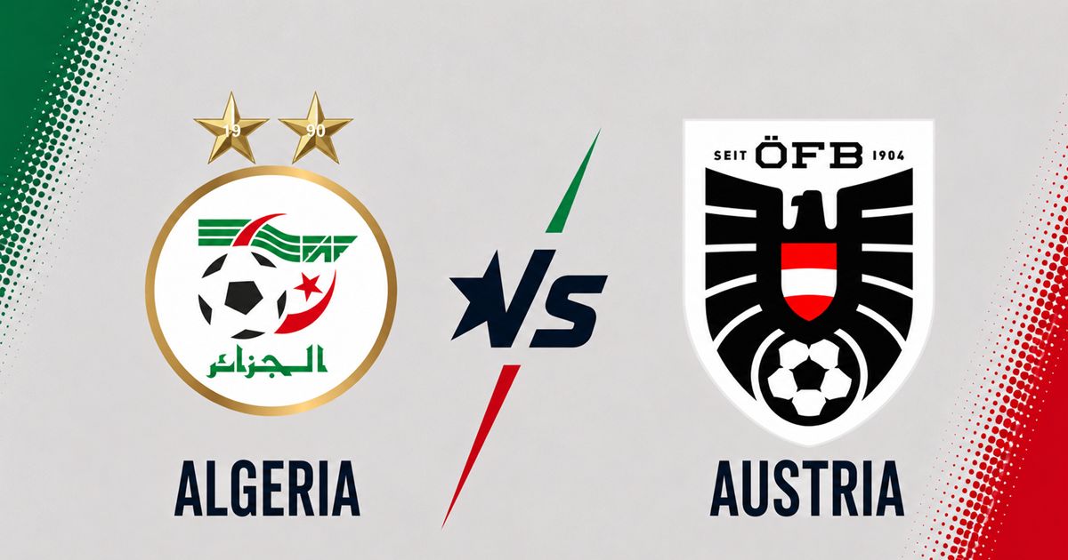 Algeria and Austria face a decisive Group J encounter at Kansas City Stadium- Photo credit: TNT sports