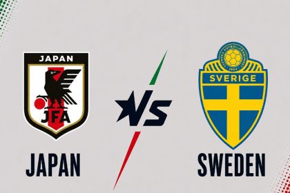 Japan and Sweden battle for a place in the 2026 World Cup knockout stage- Photo credit: X media