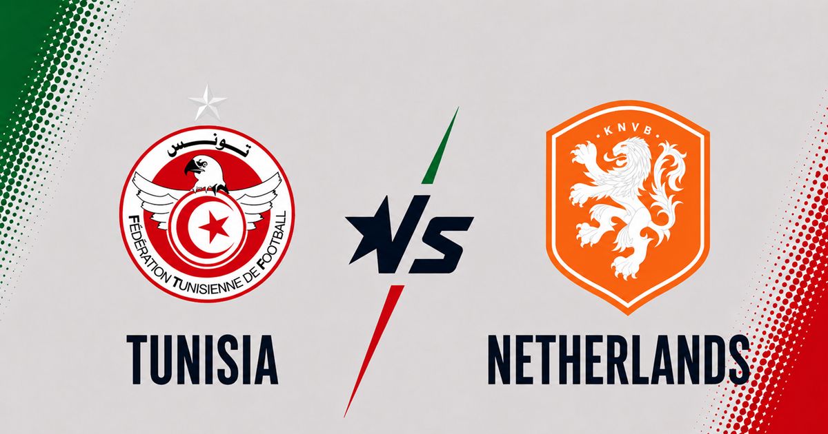 Netherlands and Tunisia meet at Arrowhead Stadium- Photo credit: X media