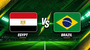 Brazil face Egypt in an international friendly- Photo credit: foot-africa