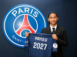 Senny Mayulu signs new deal at Paris Saint-Germain until June 2031- Photo credit: X media