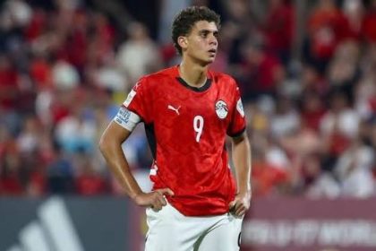 Hamza Abdelkader become the youngest player ever to feature for Egypt at a World Cup- Photo credit: Instagram media