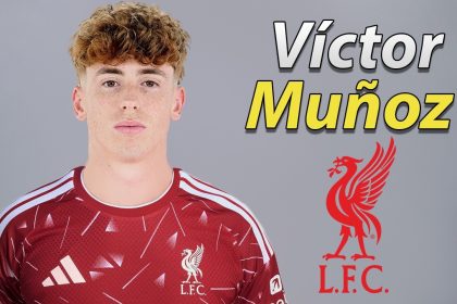 Liverpool completes the signing of Spanish winger Víctor Muñoz- Photo credit: Youtube media