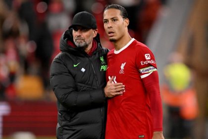 Jürgen Klopp and Virgil van Dijk reunite in the US at the World Cup- Photo credit: ESPN