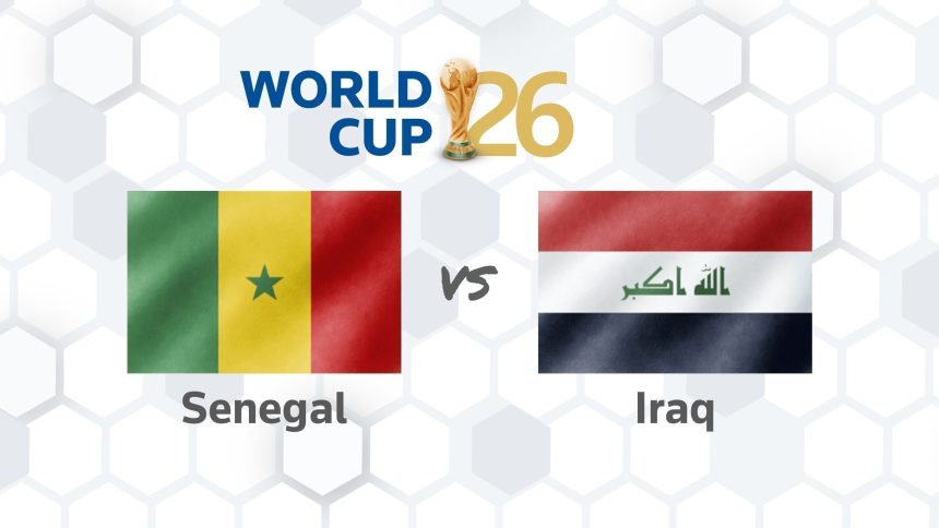 Senegal vs Iraq- Photo credit: Reuters