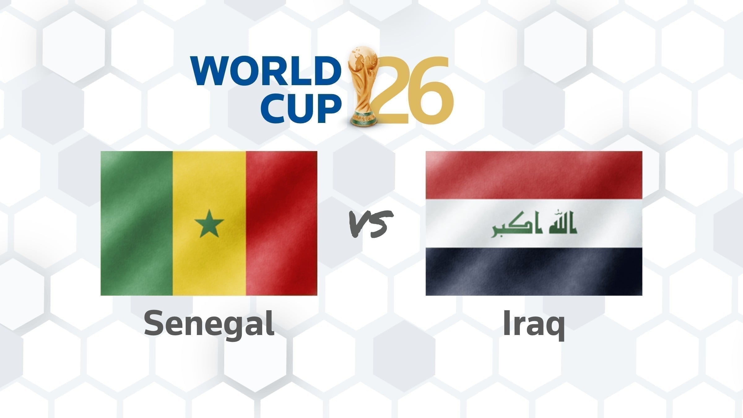 Senegal vs Iraq- Photo credit: Reuters