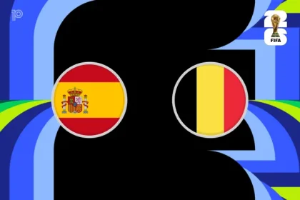 Spain and Belgium Clash for World Cup Semi-Final Spot- Photo credit: Yahoo sports
