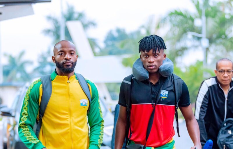 Rwanda players. (photo credit: caf online)