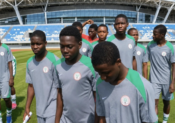 2026 Nigeria’s U17 national team, the Golden Eaglets - Photo Credit : Softfootball Media
