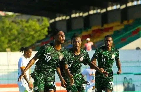 Flying Eagles Fight Back To Beat Côte d’Ivoire, Reach WAFU B Semi-Finals (photo credit: nigeria media)