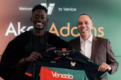 Akor Adams Joins Venezia FC on Four‑Year Deal - Photo Credit : Venezia FC, X